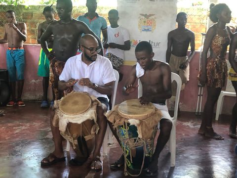 Palenque Drumming Lesson 