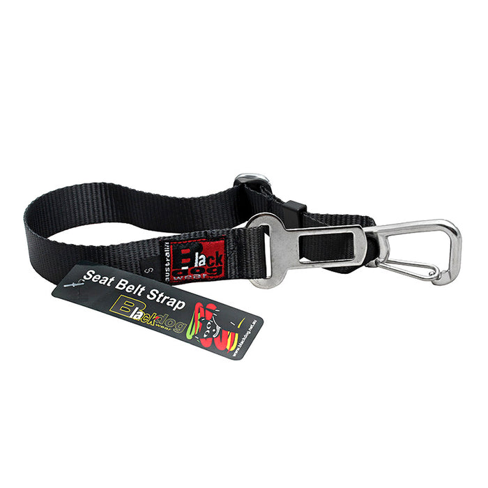 Black Dog Car Strap vetnpet DIRECT