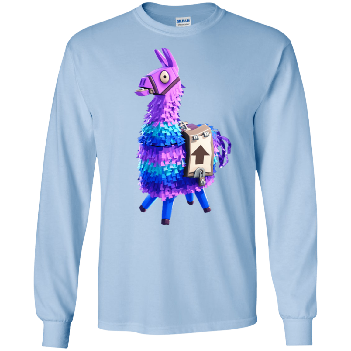 Fortnite Llama Unicorn 3D Creative Long sleeves T-Shirt - AGREEABLE