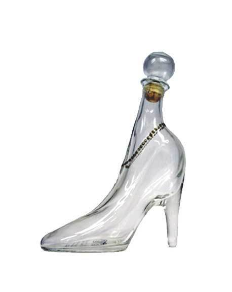 ilgusto glass lady shoe bottle