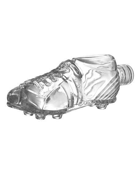 ilgusto glass football shoe bottle