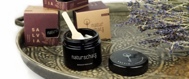 SALVIA Gesichtscreme für trockene Haut Naturkosmetik Mandelöl
