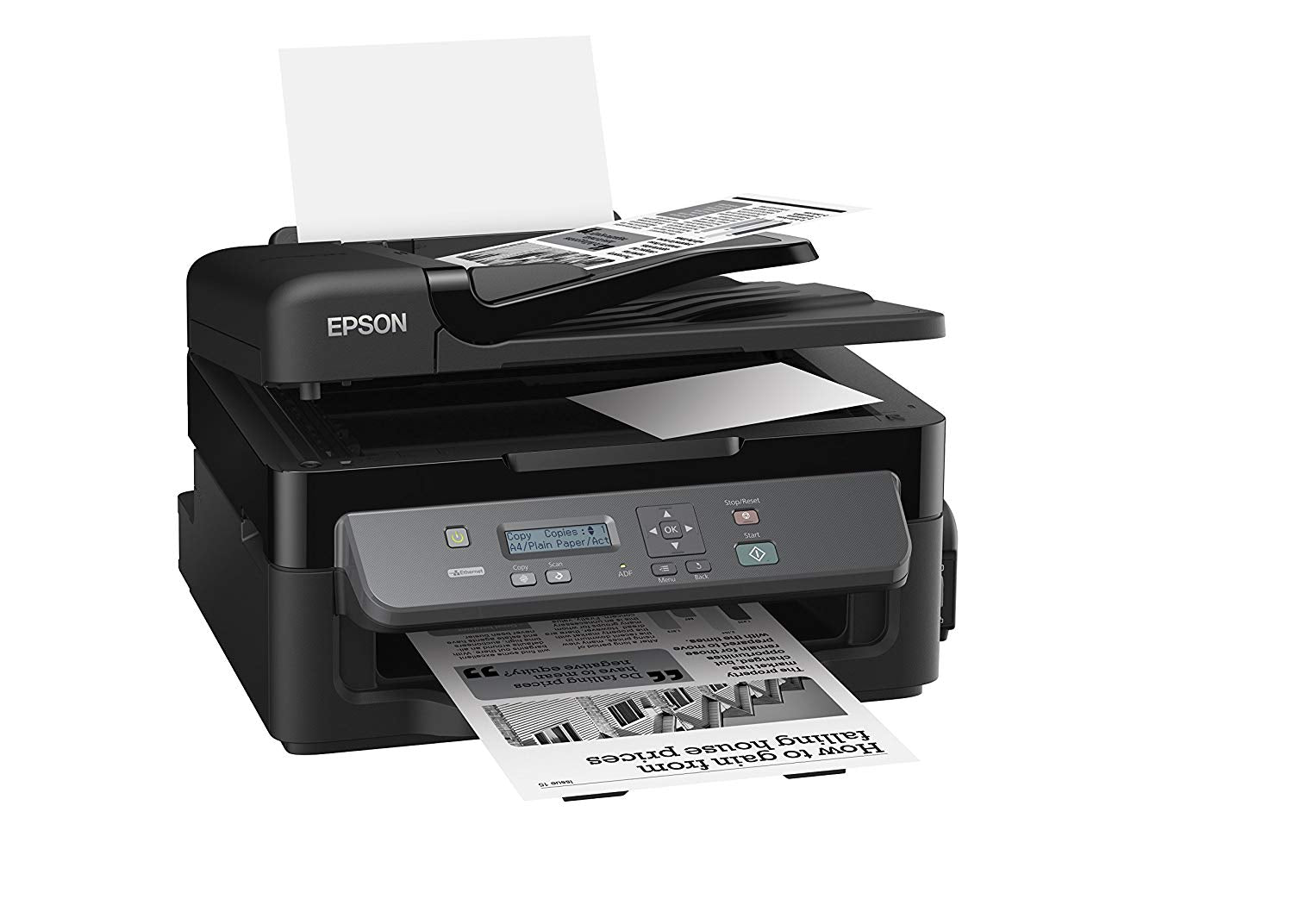  Epson M200  Multifunction Monochrome Ink Tank Printer with 