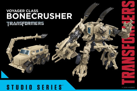 Buy Transformers Studio Series 33 Bonecrusher Voyager Movie Toy ...