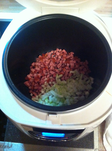 Möhren Eintopf Suppe im Reiskocher Multikocher KRC-140 KeMar Kitchenware