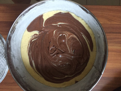 Marmorkuchen Kuchen im Schnellkocher Schnellkochtopf KPC-150 KeMar Kitchenware