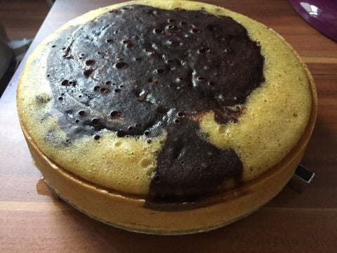 Marmorkuchen Kuchen im Schnellkocher Schnellkochtopf KPC-150 KeMar Kitchenware