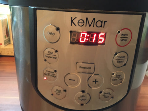 Milchreis im Schnellkochtopf Schnellkocher Multikocher KPC-150 KeMar Kitchenware