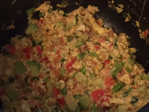 Omelette Rührei im Multikocher Reiskocher KRC-140 KeMar Kitchenware
