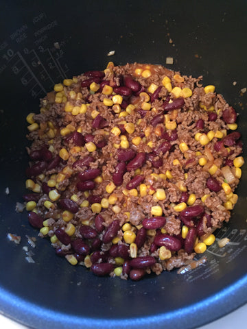 Chili con Carne im Reiskocher Multikocher KIC-180 KeMar Kitchenware
