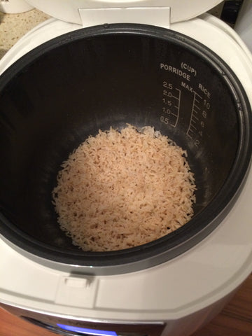 Naturreis braunen Reis im Reiskocher KRC-140 KeMar Kitchenware