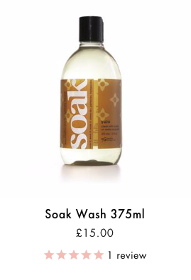 soak wash 375mm for lingerie 
