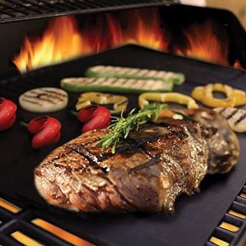 Grill baking mat: heat resistant, non-stick and reusable