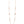 Silver Gold Plated Cubic Zirconia Ball & Filigree Beads Long Necklace (RG)