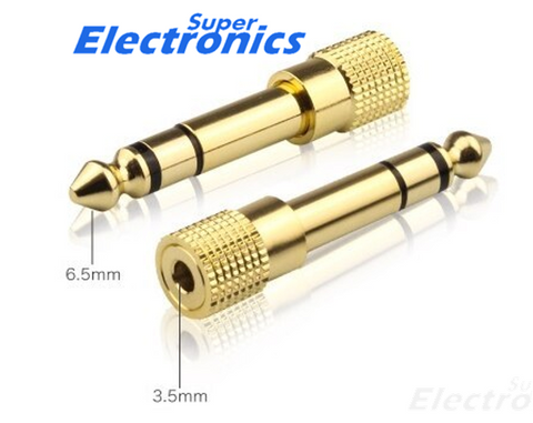 Headsets 6 5mm 3 5mm Jack Socket Guitar Adapter Converter Aux Cable Gold Plated For Sale In Johannesburg Id 425056168