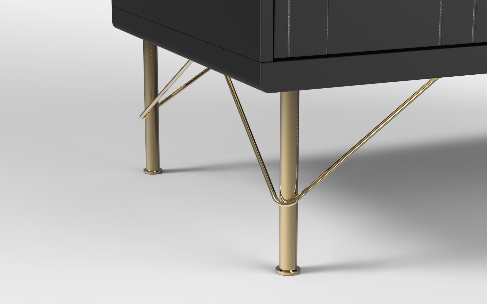 7 7/8'' Gold Furniture Legs For Sofa and ivadecorstudio