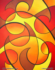 Come paint Koru Companions with Heart for Art