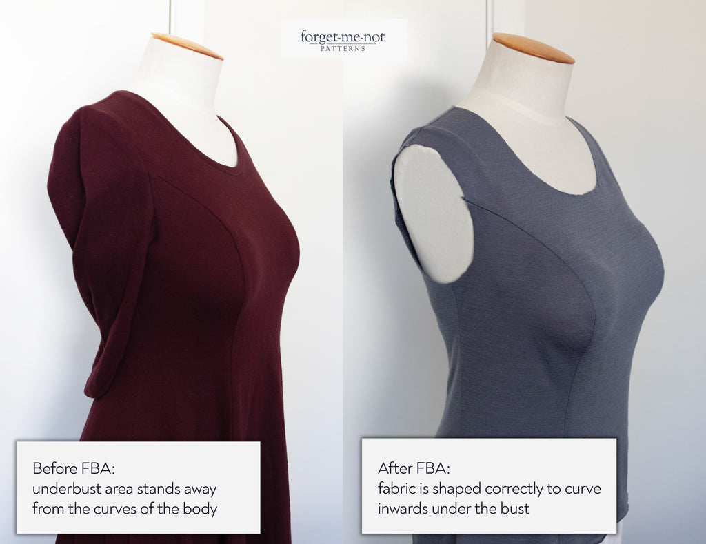 Tutorial: FBA on a strapless bodice with princess seams – The