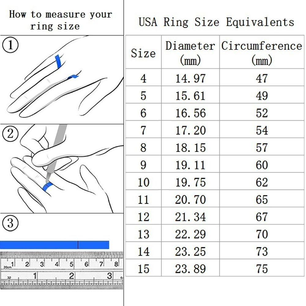Ring Size Chart