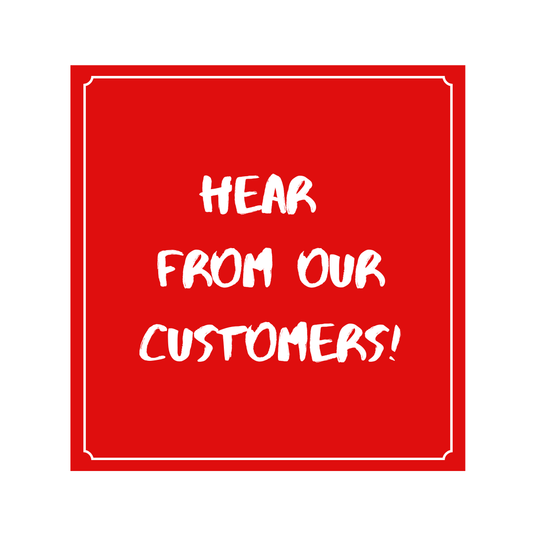 Hear from our customers