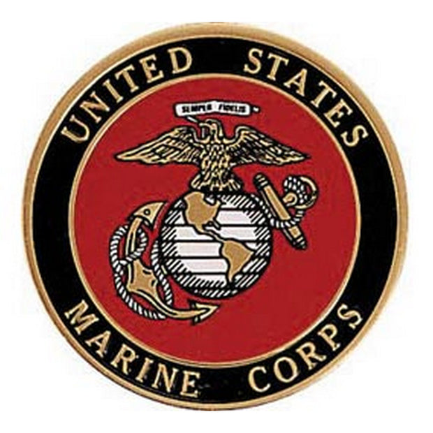 Marines Chrome Auto Emblem – SGT GRIT