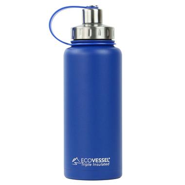 Ecovessel Boulder - 32oz (946ml) Trimax Triple Insulated Bottle With 2 