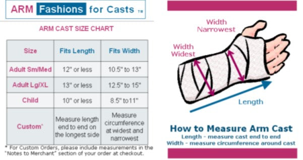 Cast-Cover-Fashions-How-to-measure-arm-cast