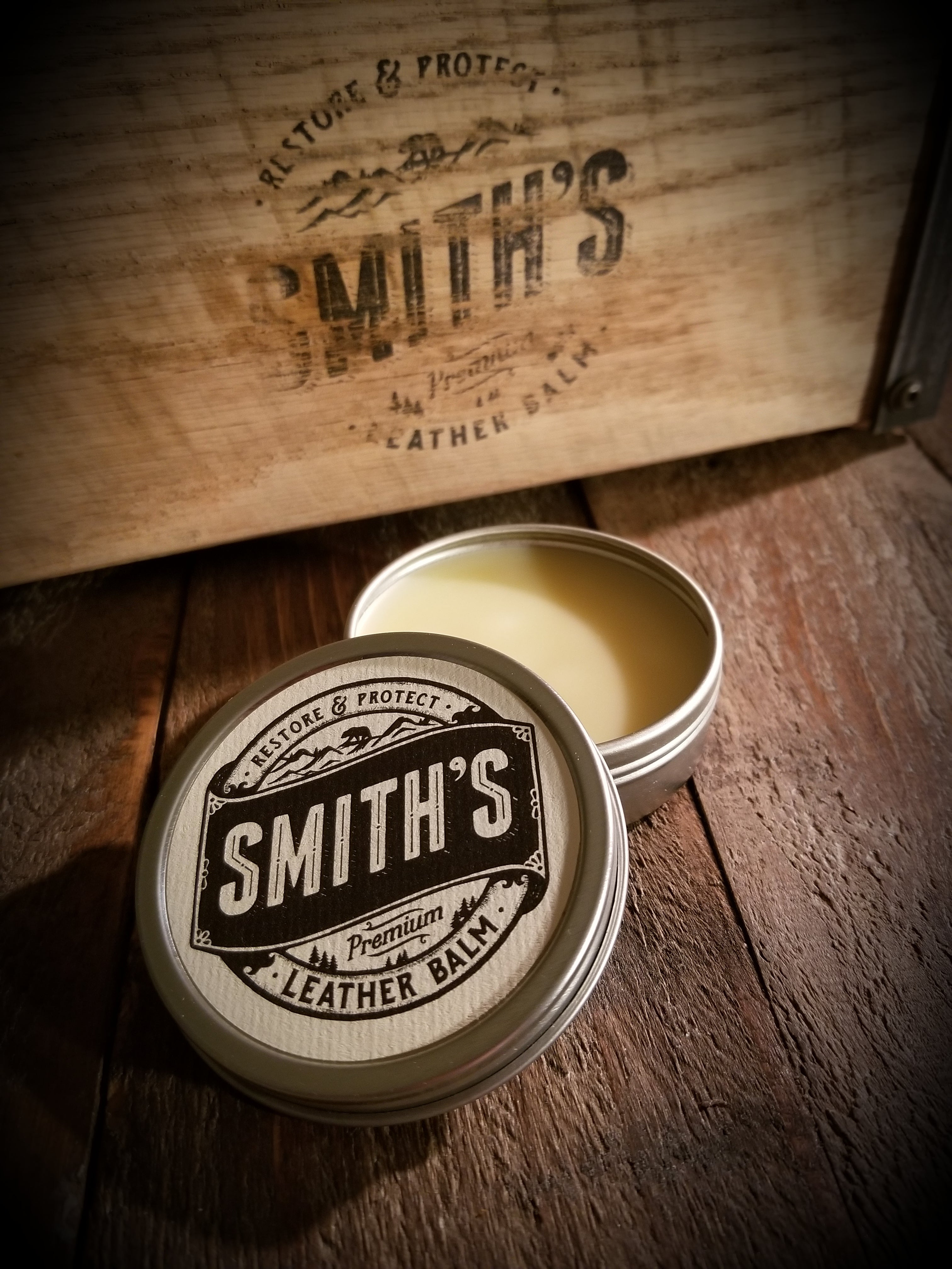 Smith s Leather  Balm  1 oz Colored Red Leather  Goods