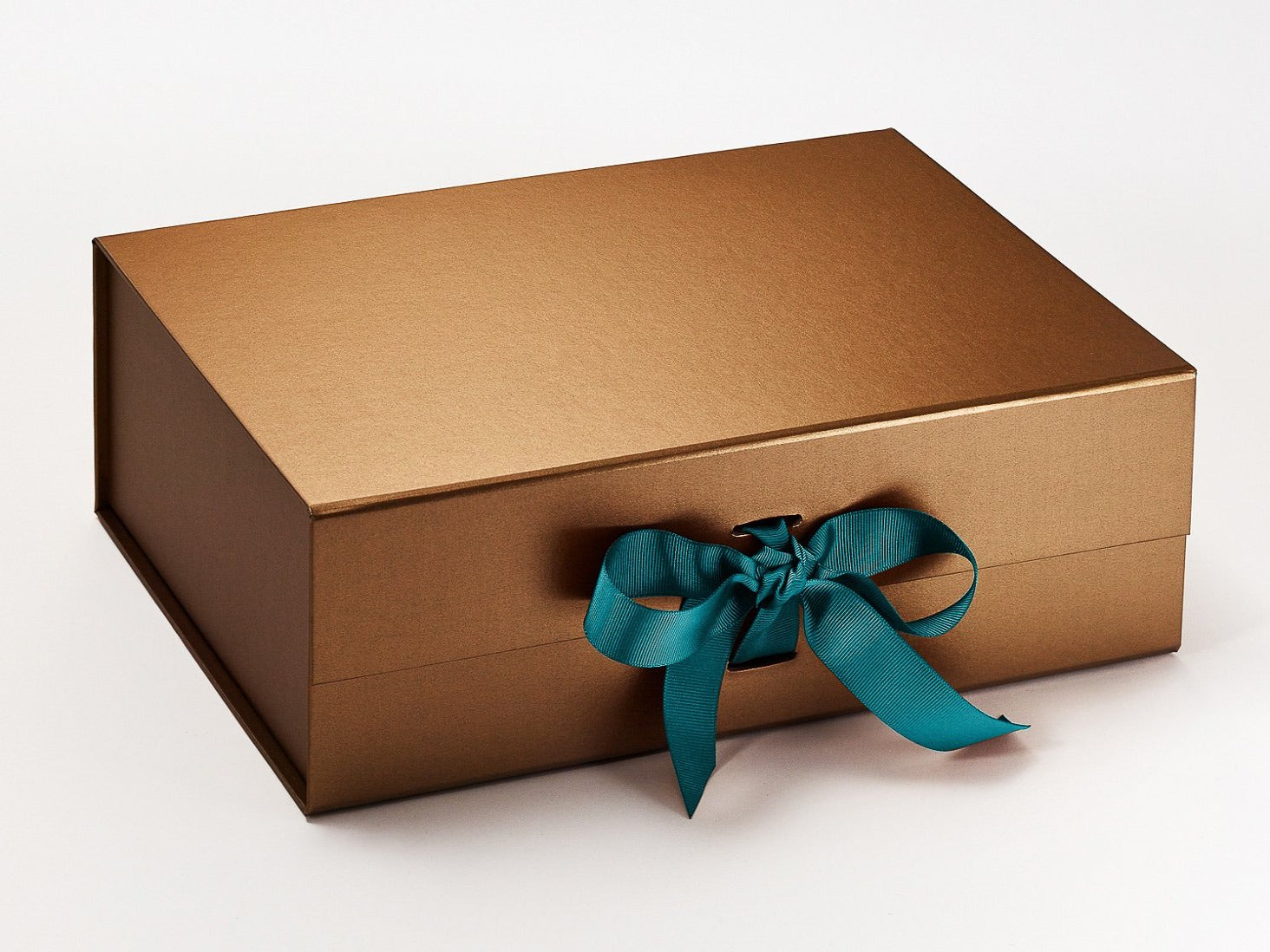 Copper Large Gift Boxes and Luxury Gift Hamper Packaging - FoldaBox USA