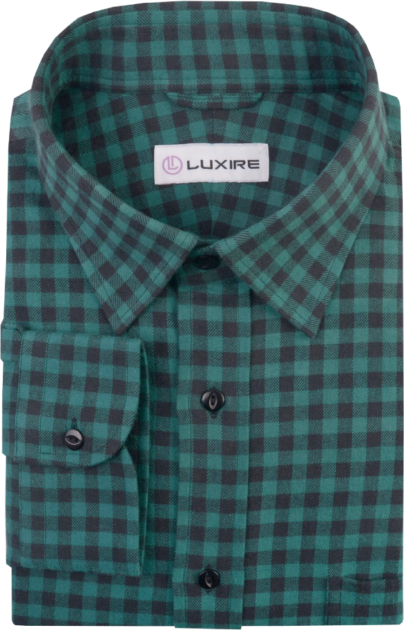 Green Black Gingham Twill
Flannel Work Shirt Green Black Gingham Twill
Flannel Work Shirt
