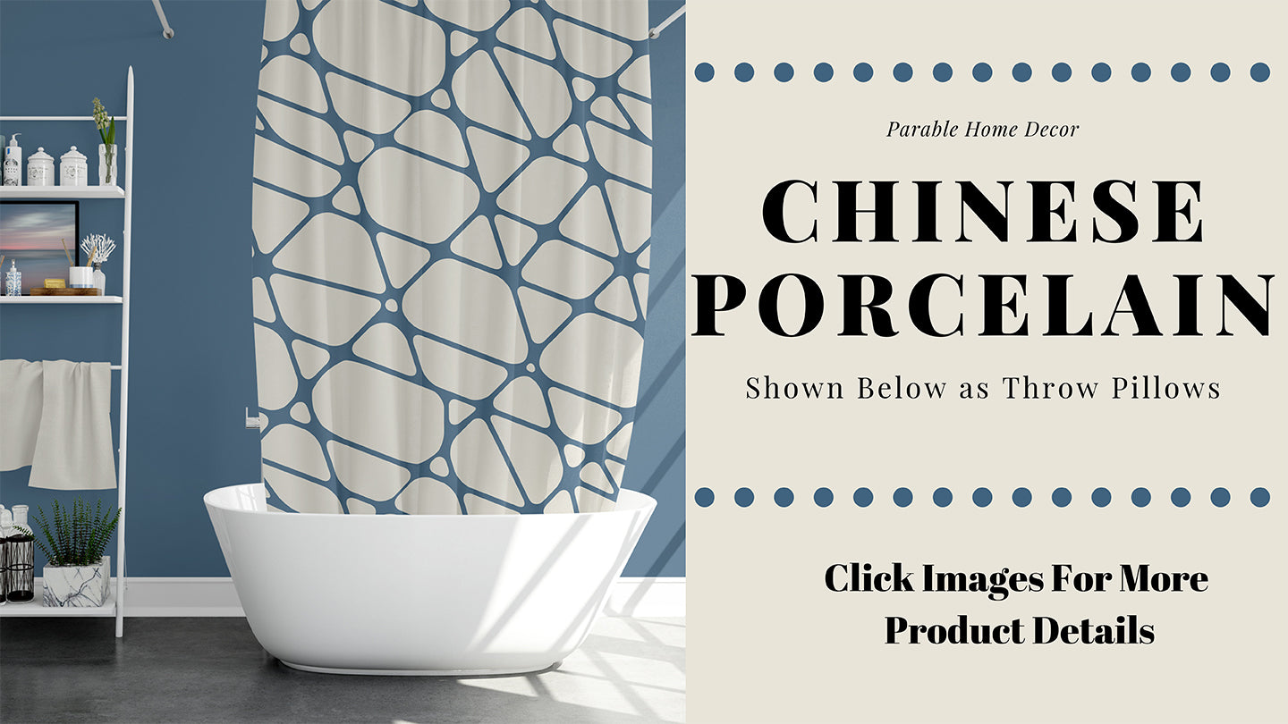 Parable Home Decor to Chinese Porcelain 2020 Color of the Year