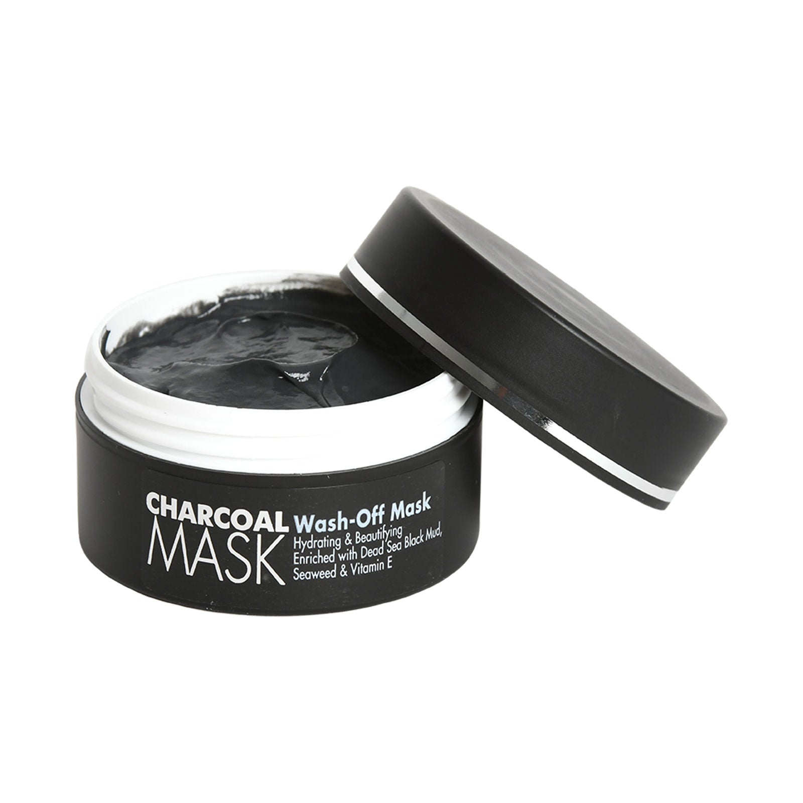 Charcoal Mask Wash-Off Mask Hydrating & Beautifying Enriched with Dead ...