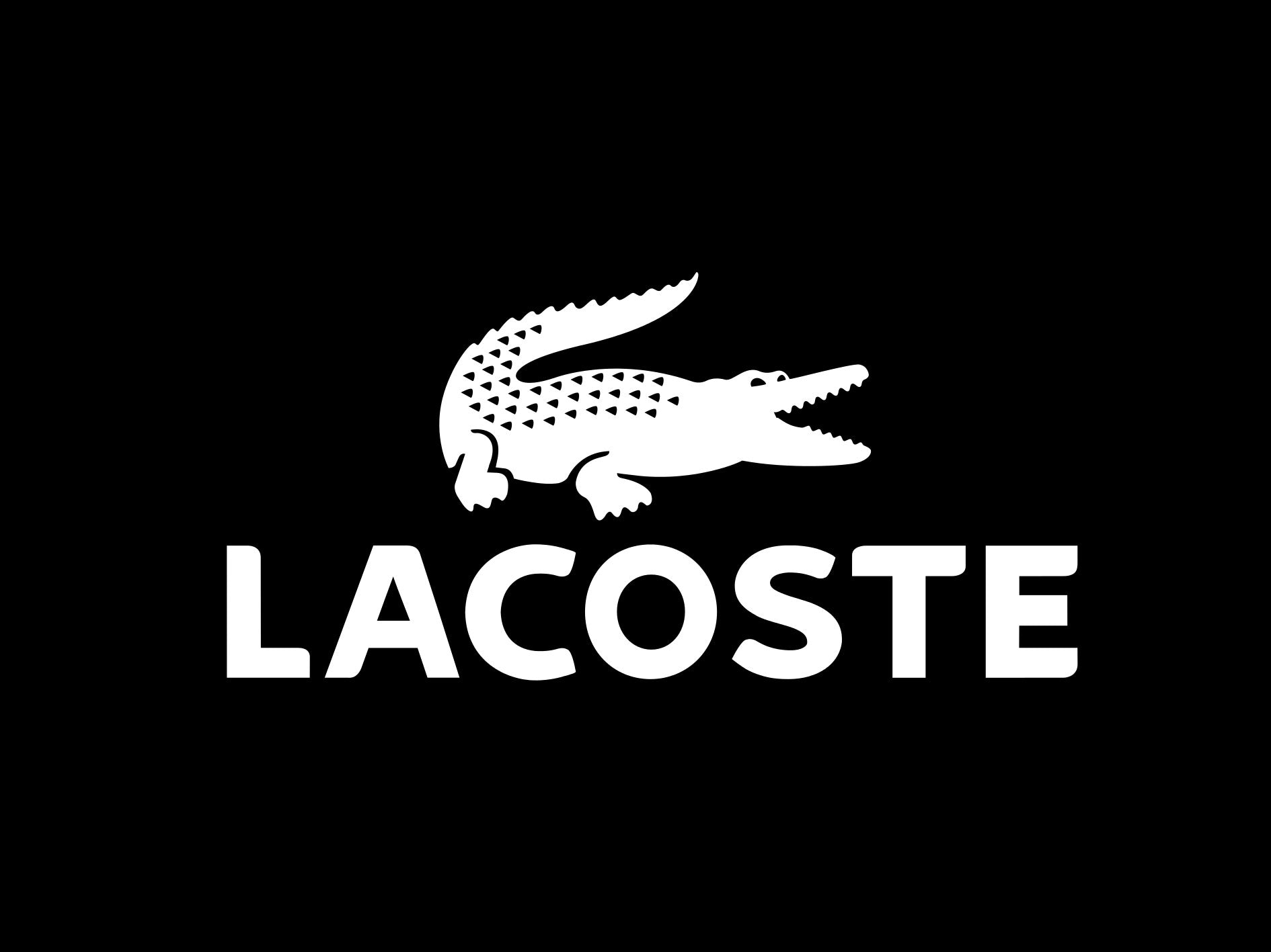 Lacoste sticker thermocollant – Customisation Club