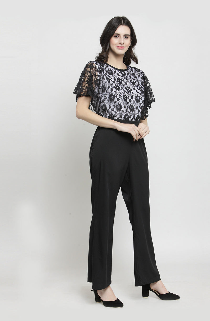 louella lace bodice jumpsuit