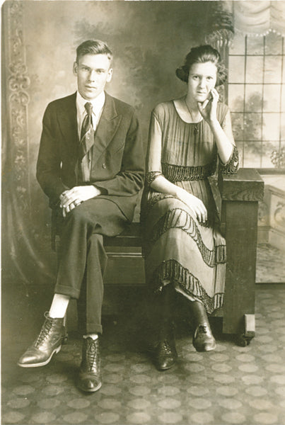 My grandparents Walter Lee McCarter (who worked for the Little River Lumber Company) and his wife Lenora.
