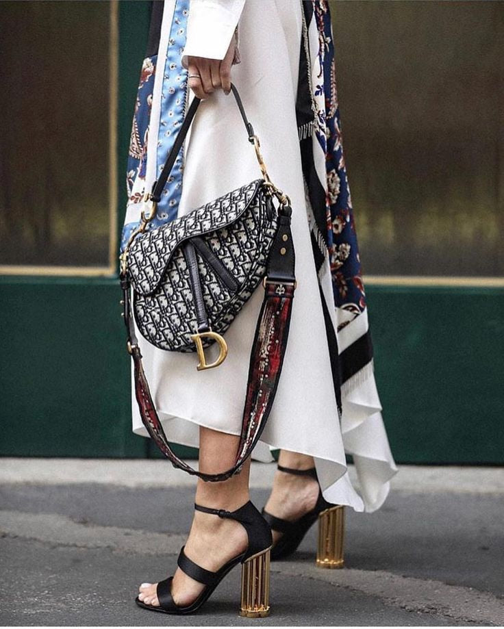 Artful Fashion with Nika Tang & Dior Saddle Bag - Anchyi Adorned