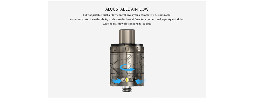 IJOY Mystique Mesh Tank Adjustable Airflow