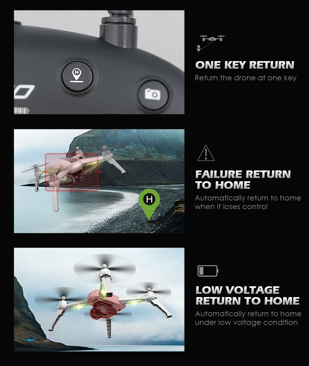 Follow Me Drone One key return home