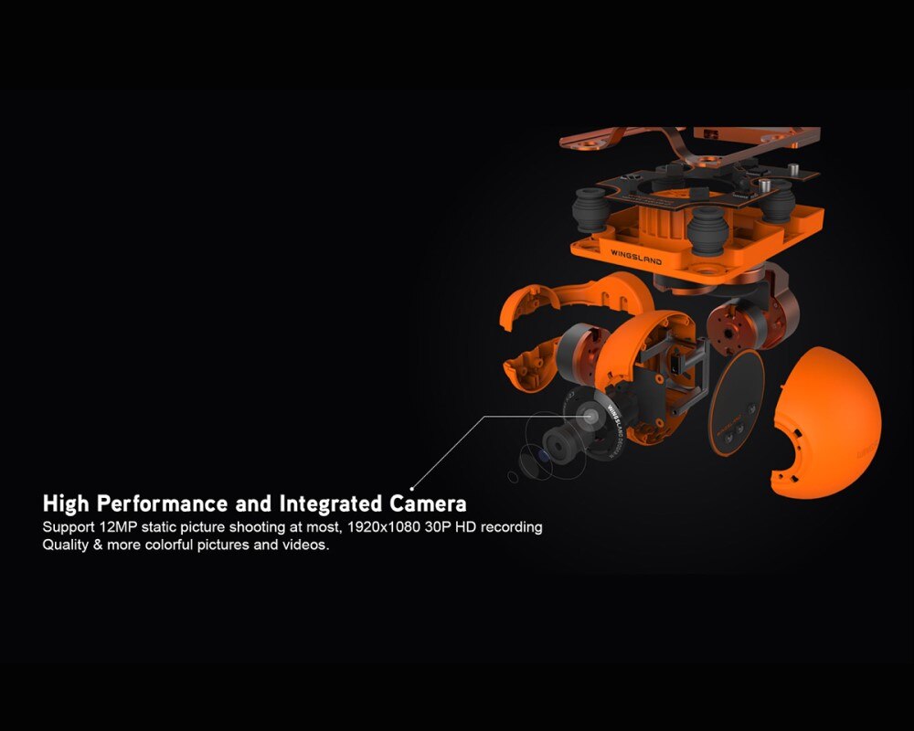 High performance integrated camera