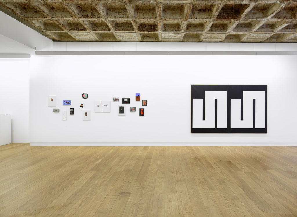 Julije Knifer, Mladen Stilinovic, Installation View, 2015, Michael Janssen Berlin