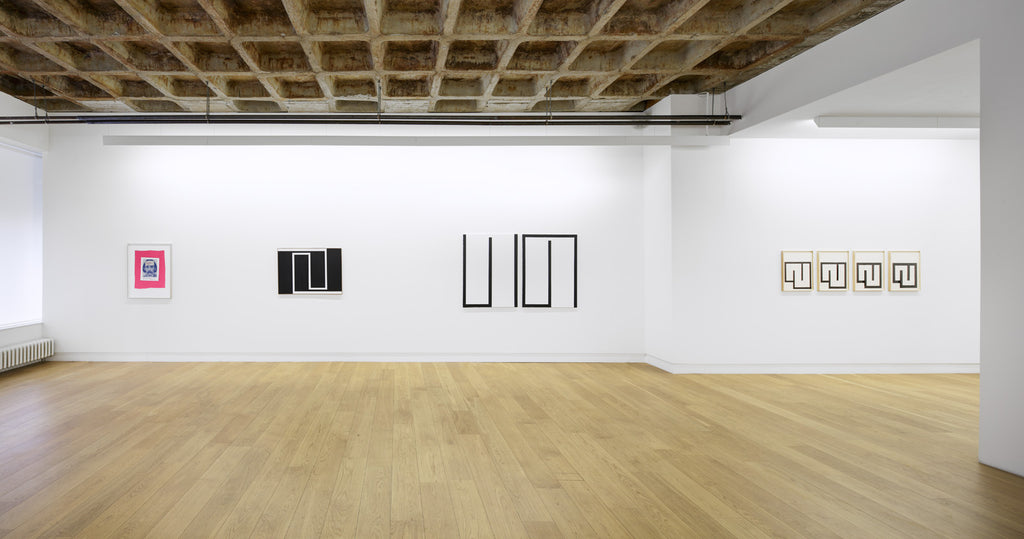 Julije Knifer, Mladen Stilinovic, Installation View, 2015, Michael Janssen Berlin