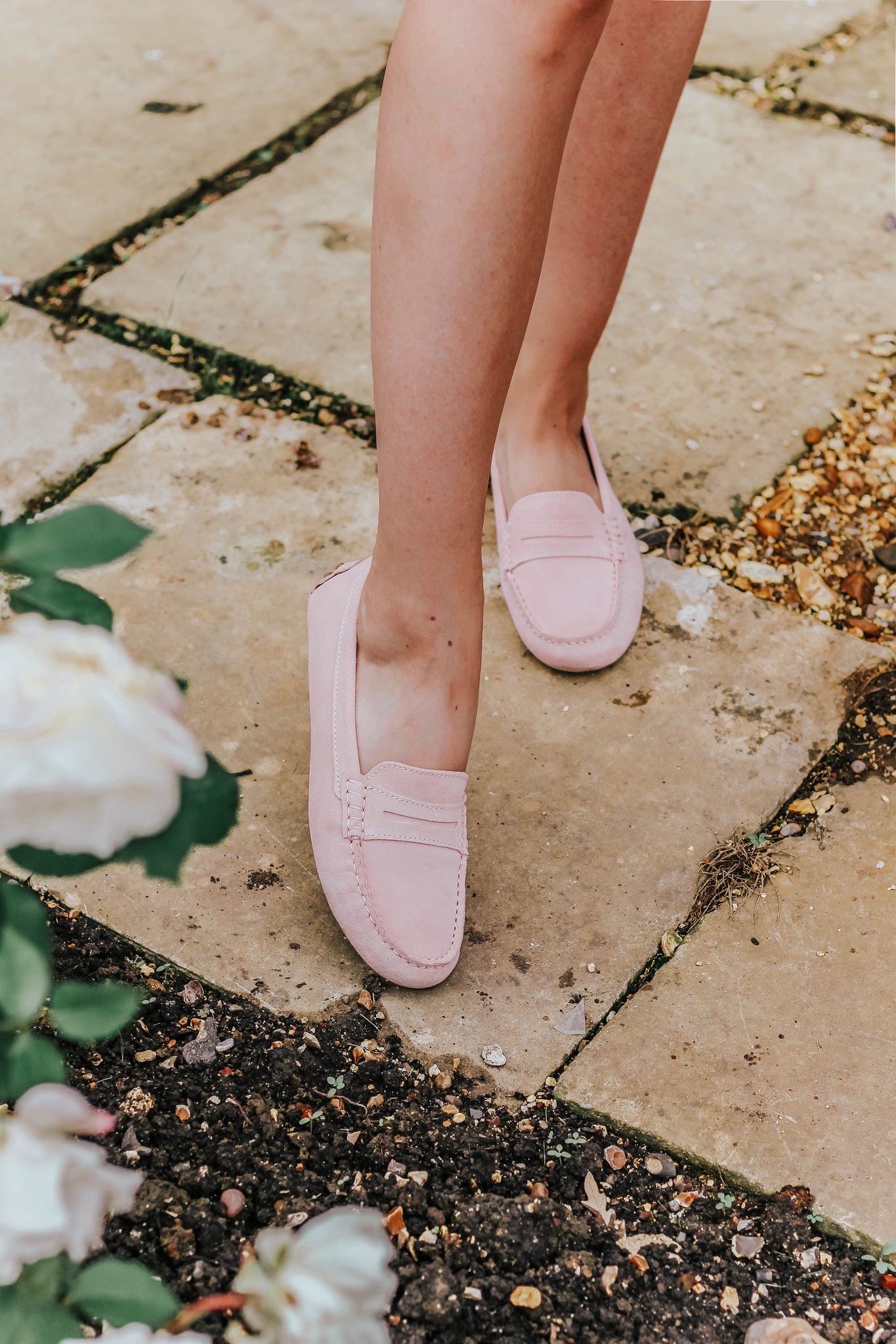 Hugs & Co. pink loafers