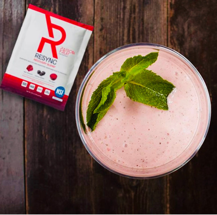 Smoothie blended with Resync