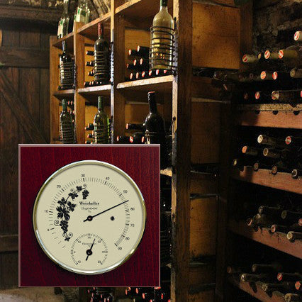 Wine Cellar Hygrometer & Thermometer
