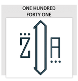 Font ONE HUNDRED FORTY ONE