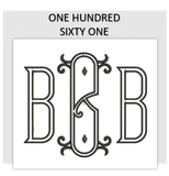 Font ONE HUNDRED SIXTY ONE