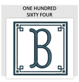 Font ONE HUNDRED SIXTY FOUR
