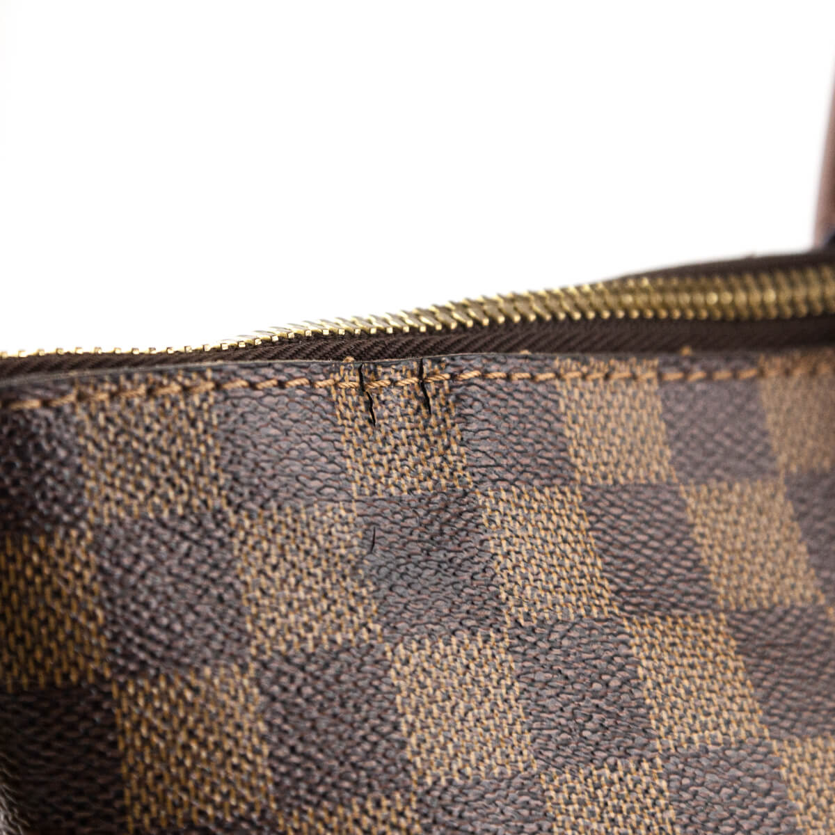 Louis Vuitton Damier Ebene Belmont Tote - Preowned Handbags & Wallets