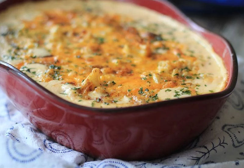 Keto cauliflower mac and cheese recipe