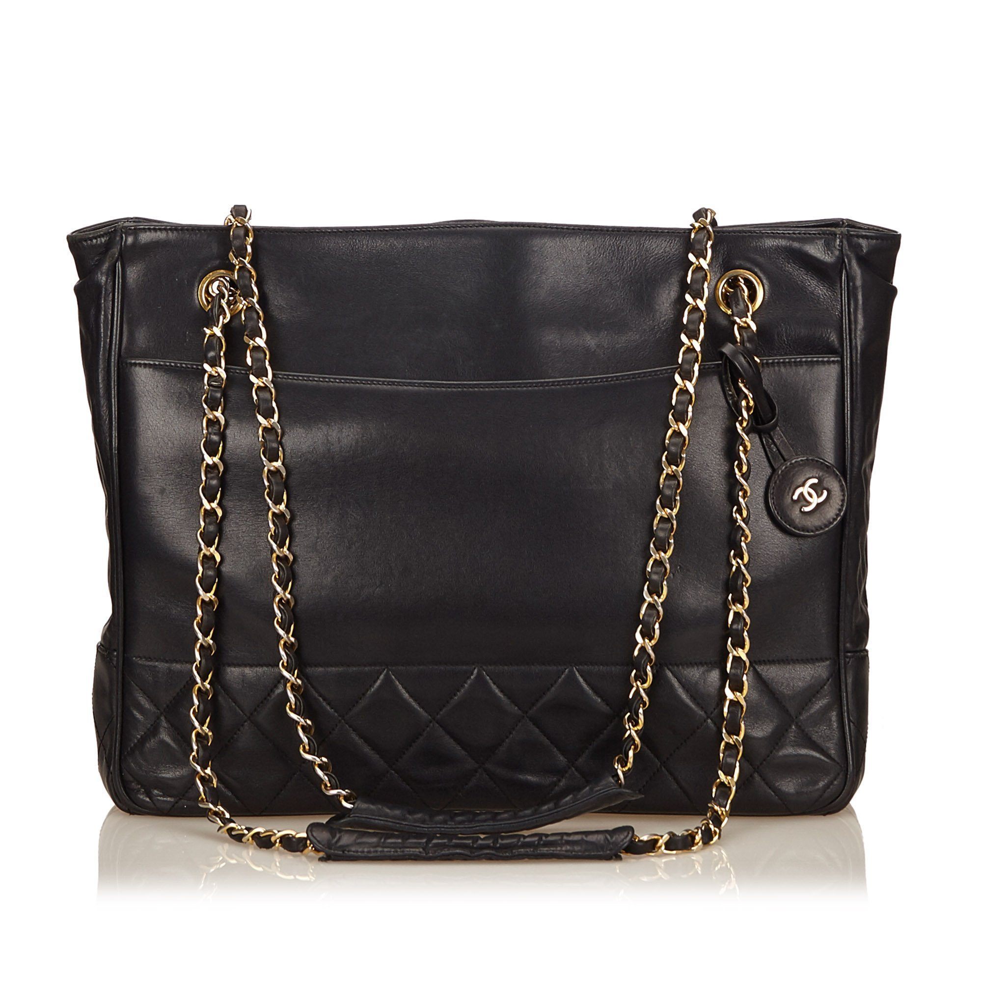 chanel quilted leather